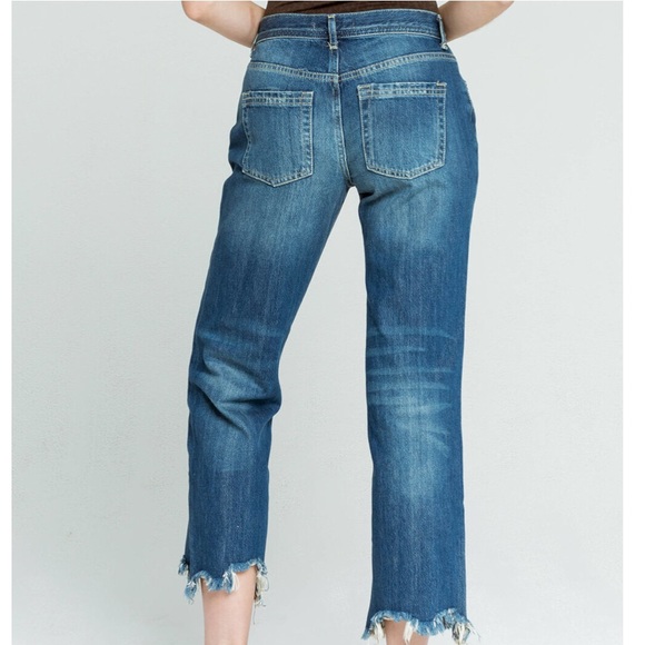 NWT Free People Maggie Dark Wash Jeans - Picture 4 of 7